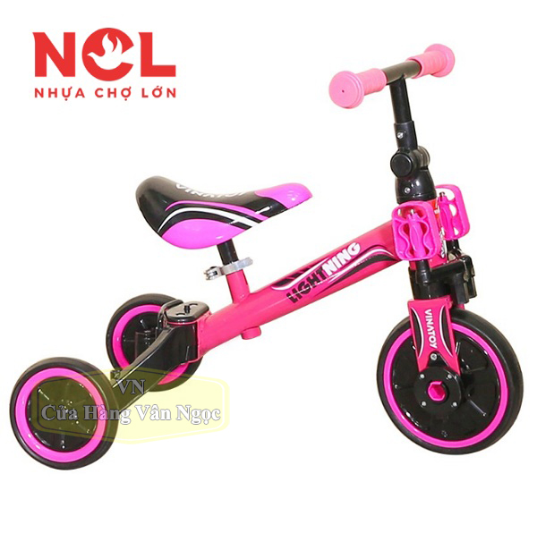 Xe chòi chân cho Em Bé – xe thăng bằng có bàn đạp – Nhựa Chợ Lớn