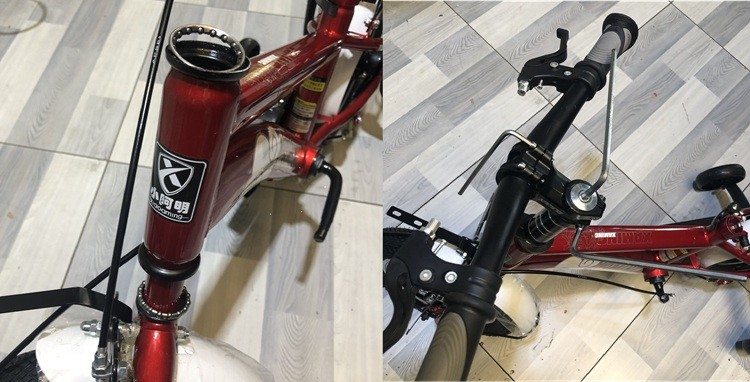 Lắp tay lái xe đạp Trẻ Em