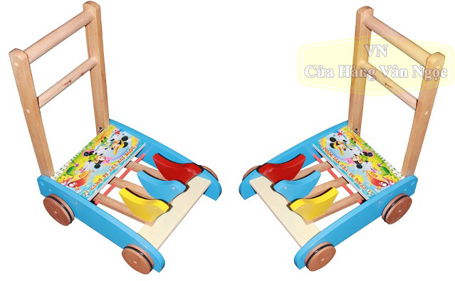 Xe Gỗ Tập Đi Cho Em Bé