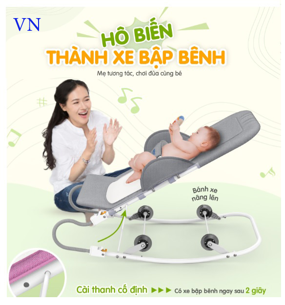 Xe nằm ăn bột.